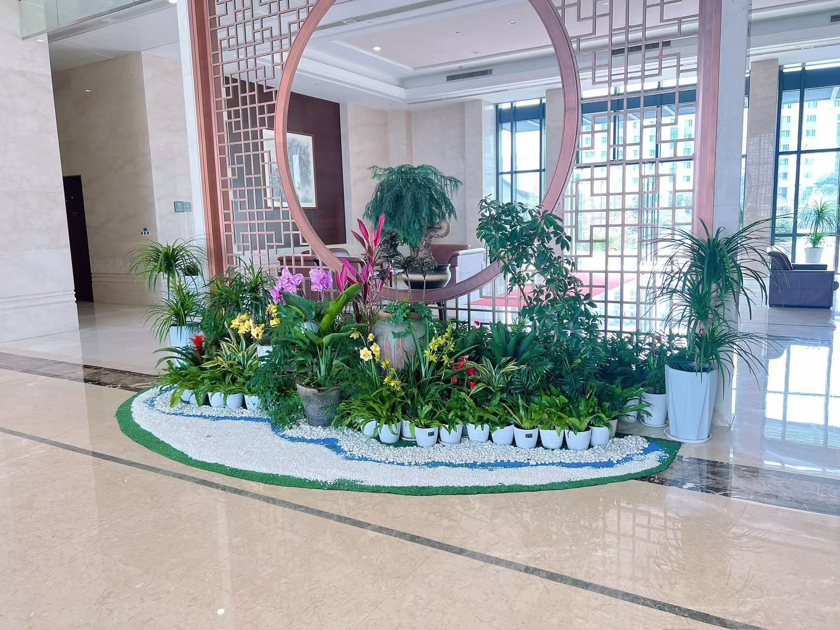 宁波前湾绿化修剪